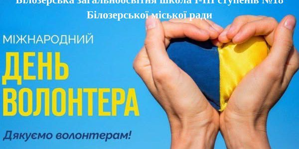 Міжнародний день волонтерів